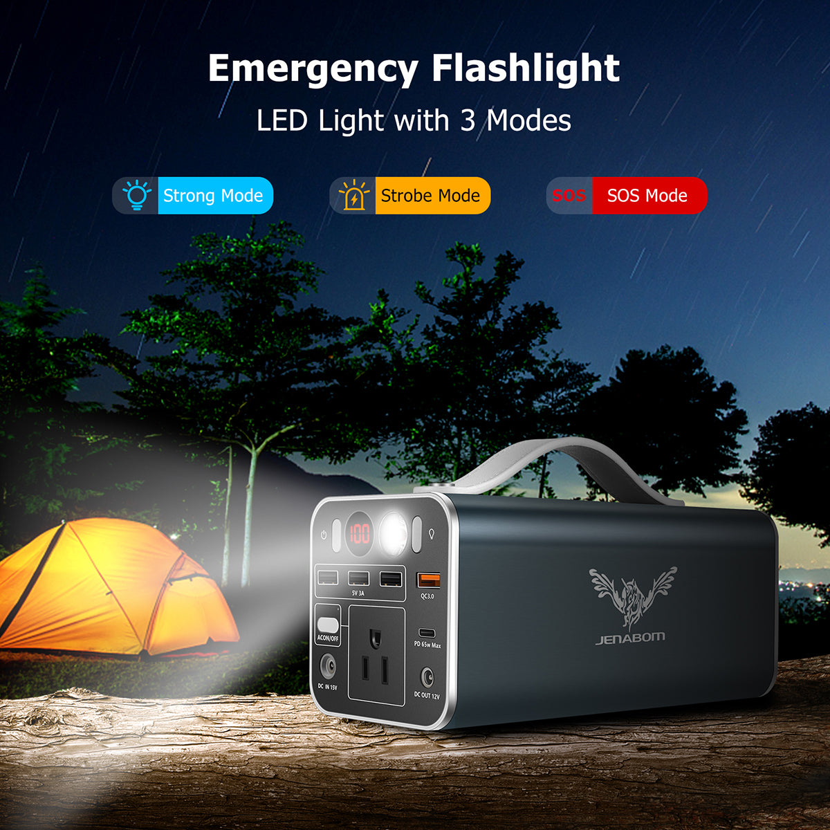 150Wh Portable Power Station, 42000mAh Laptop Power Bank