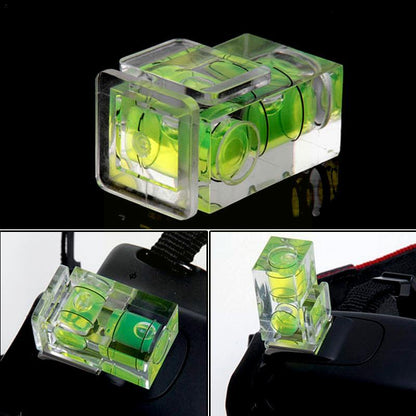 Universal 3-Axis Hot Shoe Fixed Bubble Spirit Level 3D Spirit Level