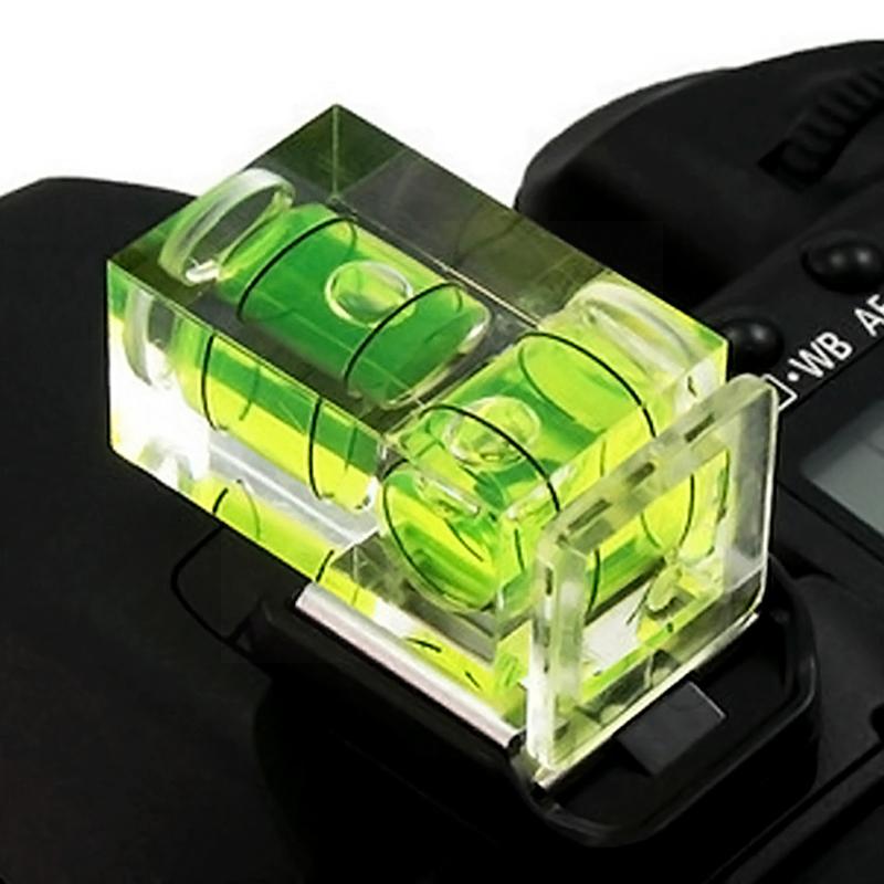 Universal 3-Axis Hot Shoe Fixed Bubble Spirit Level 3D Spirit Level