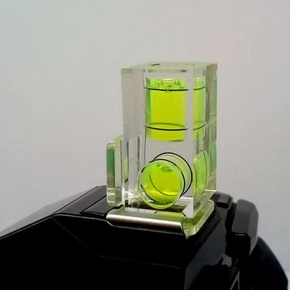 Universal 3-Axis Hot Shoe Fixed Bubble Spirit Level 3D Spirit Level