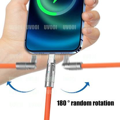 180° Rotating Fast Charge Cable